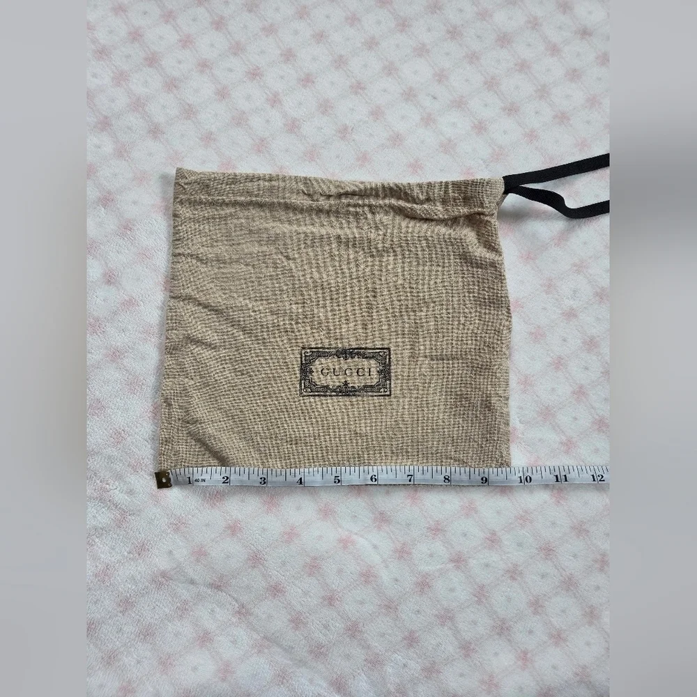 Gucci Dust Bag – Authentic Fabric Logo Pouch